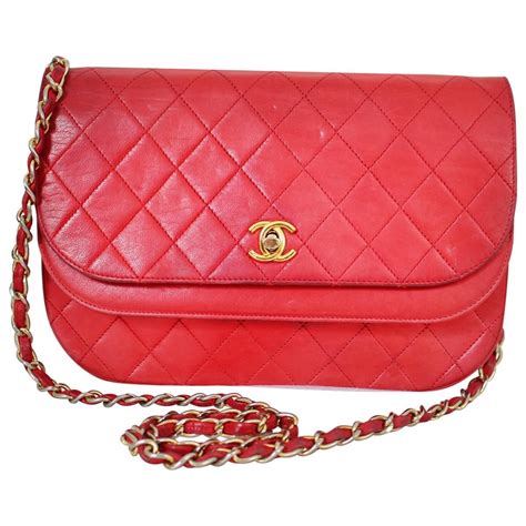 chanel red bag price|red chanel crossbody bag.